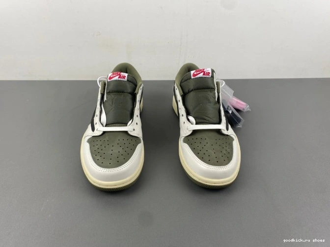 1 X MEDIUM LOW OLIVE OG AIR DM7866-200 SCOTT JORDAN TRAVIS 0719
